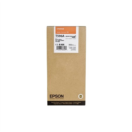 Epson cartuccia     arancio T 596  350 ml             T 596A