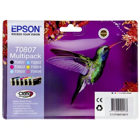 Epson CLARIA Multipack T 080                     T 0807