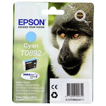 Epson DURABrite Ultra Ink T 089 cartuccia     ciano       T 0892