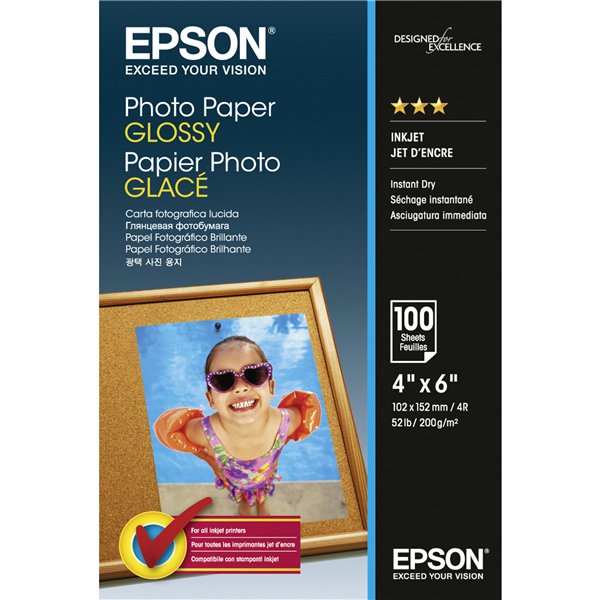 Epson Photo carta brillante 10x15 cm 100 fogli 200 g