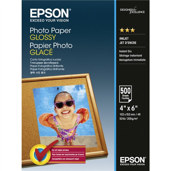 Epson Photo carta brillante 10x15 cm 500 fogli 200 g