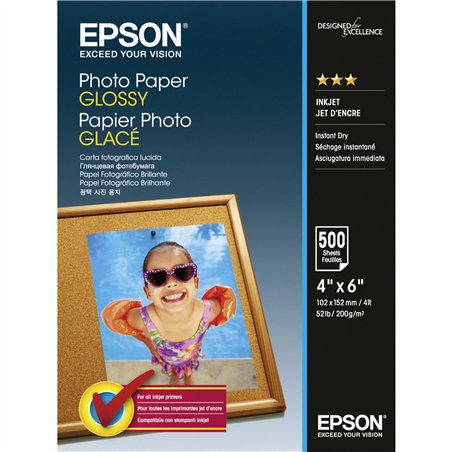 Epson Photo carta brillante 10x15 cm 500 fogli 200 g