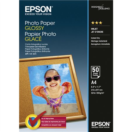 Epson Photo carta brillante A 4 50 fogli 200 g