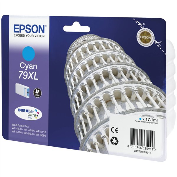 Epson DURABrite Ultra Ink 79 XL cartuccia ciano T 7902