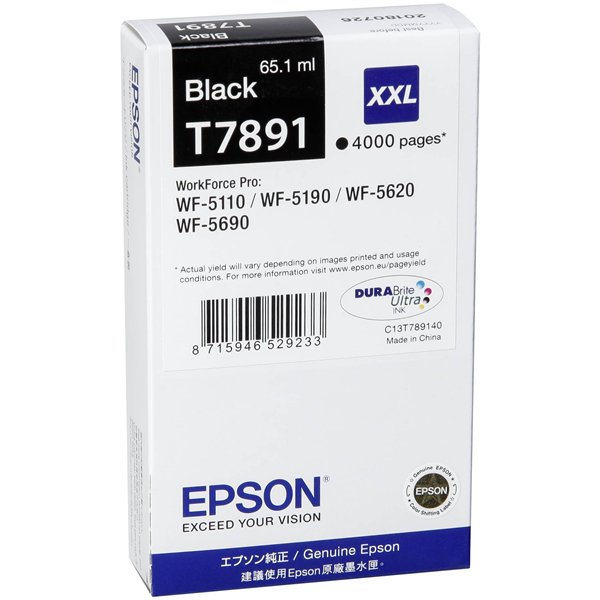 Epson DURABrite Ultra Ink XXL cartuccia nero T 7891