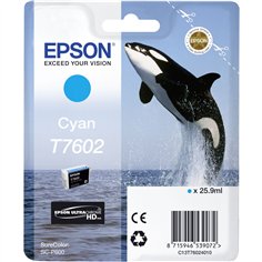 Epson cartuccia ciano T 7602