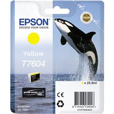 Epson cartuccia giallo T 7604