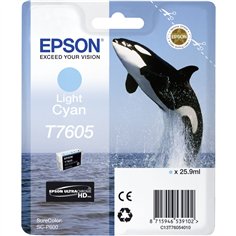 Epson cartuccia light ciano T 7605