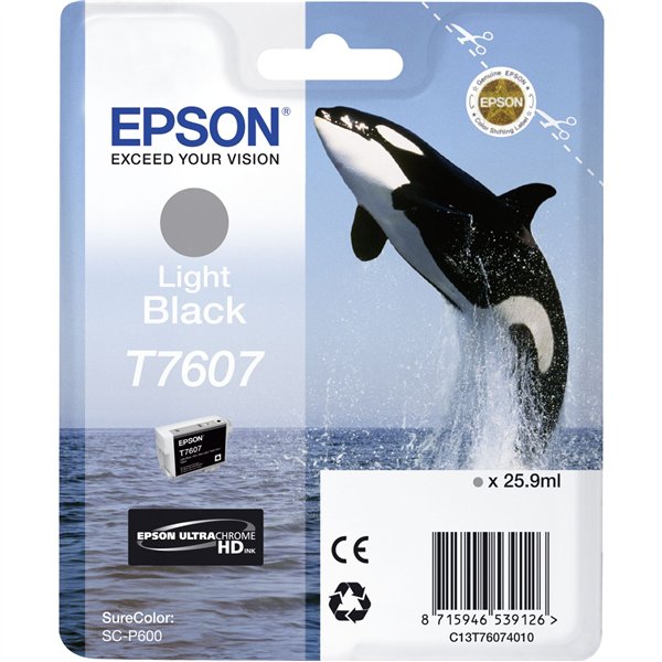 Epson cartuccia light nero T 7607