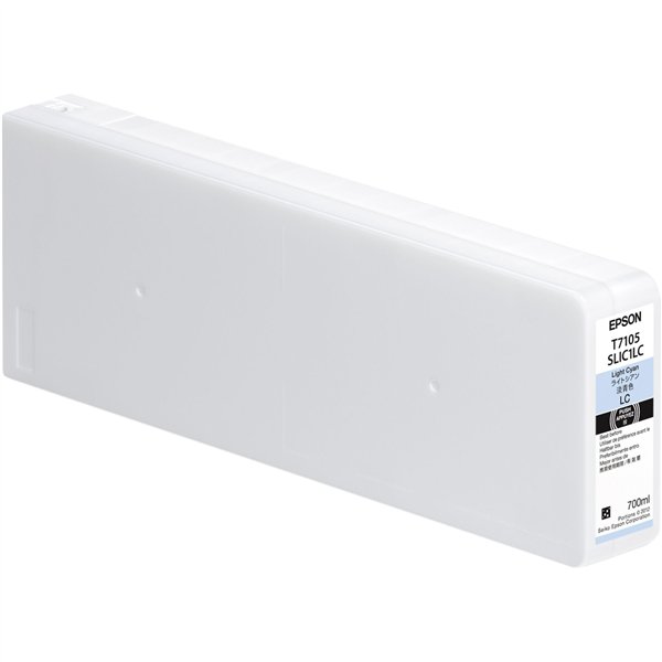 Epson cartuccia light ciano T 710 700 ml              T 7105