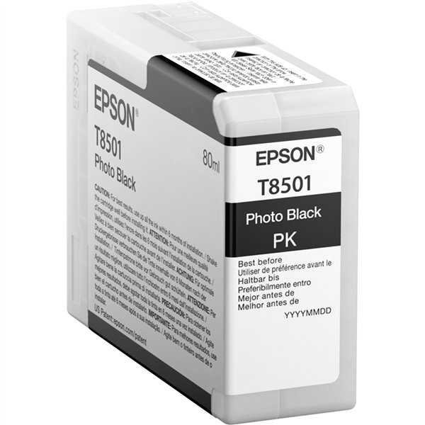 Epson cartuccia foto nero T 850 80 ml               T 8501