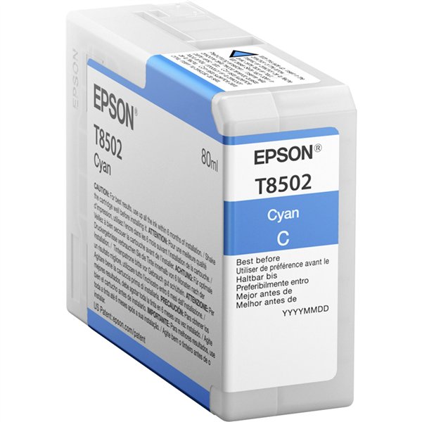 Epson cartuccia ciano T 850 80 ml               T 8502