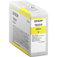 Epson cartuccia giallo T 850 80 ml               T 8504