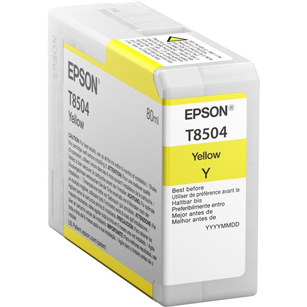 Epson cartuccia giallo T 850 80 ml               T 8504