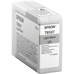 Epson cartuccia light nero T 850 80 ml               T 8507