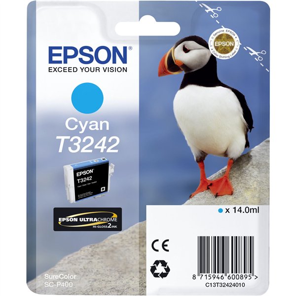 Epson cartuccia ciano T 324                     T 3242