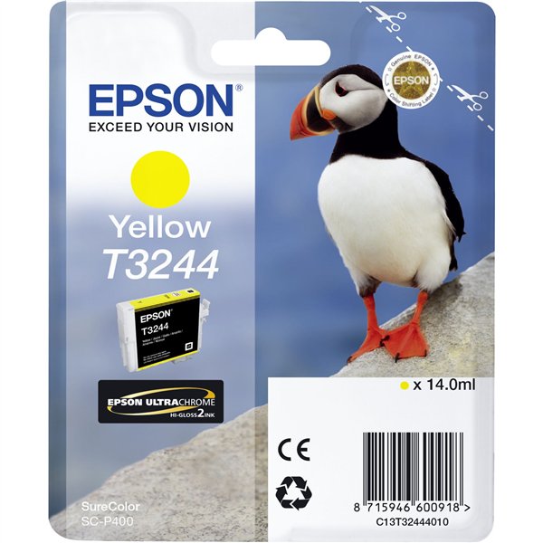 Epson cartuccia giallo T 324                     T 3244