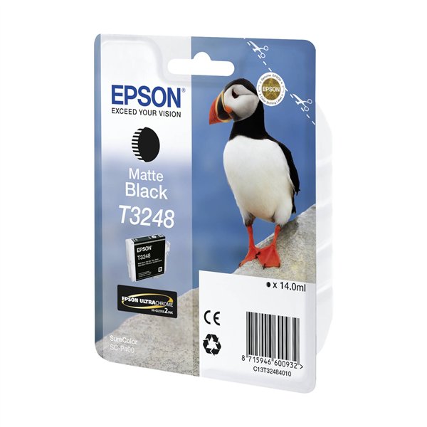 Epson cartuccia opaco nero T 324                     T 3248