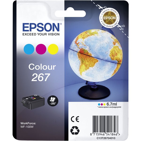 Epson cartuccia colore T 267