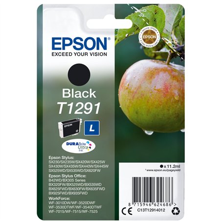 Epson cartuccia nero DURABrite T 129           T 1291