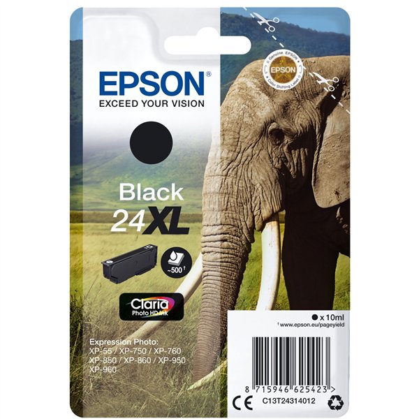 Epson cartuccia XL nero Claria Photo HD T 243     T 2431