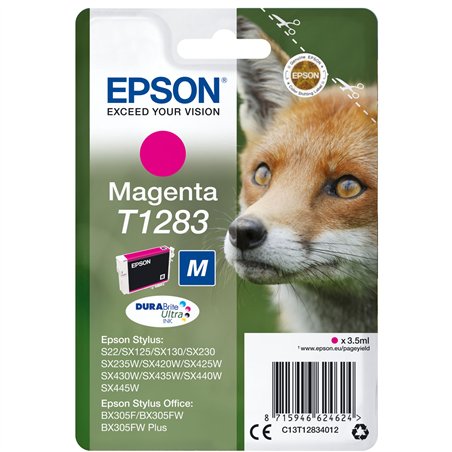Epson cartuccia magenta DURABrite T 128           T 1283