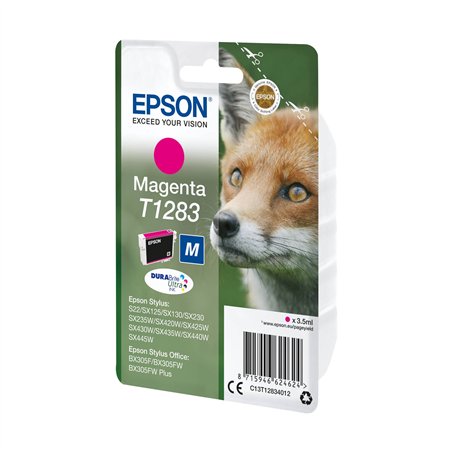 Epson cartuccia magenta DURABrite T 128           T 1283