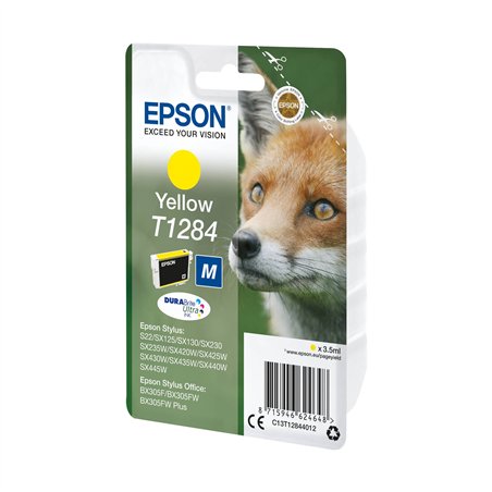 Epson cartuccia giallo DURABrite T 128           T 1284