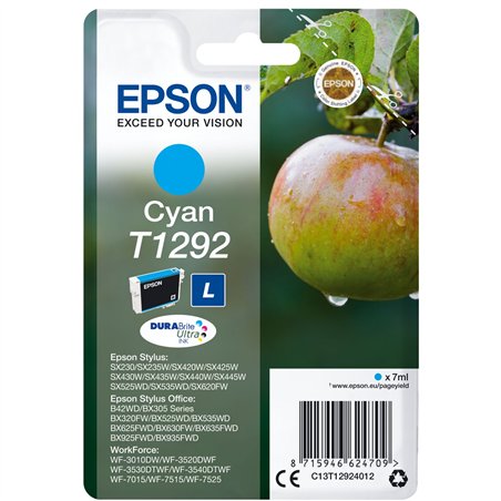 Epson cartuccia ciano DURABrite T 129           T 1292