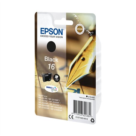 Epson cartuccia nero DURABrite Ultra T 162     T 1621