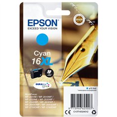 Epson cartuccia XL ciano DURABrite Ultra T 163     T 1632