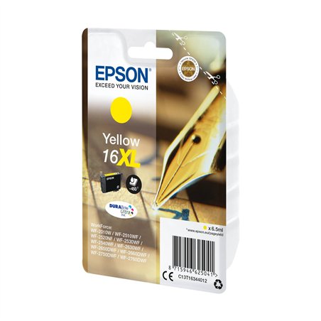 Epson cartuccia XL giallo DURABrite Ultra T 163     T 1634