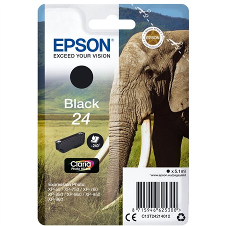 Epson cartuccia nero Claria Photo HD T 242     T 2421