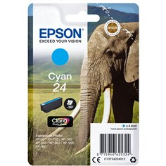 Epson cartuccia ciano Claria Photo HD T 242     T 2422