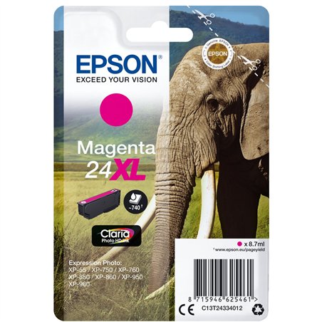 Epson cartuccia XL magenta Claria Photo HD T 243     T 2433