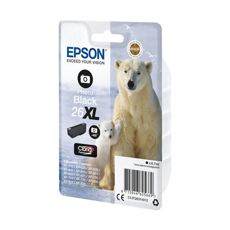 Epson cartuccia XL foto nero Claria Premium T 2631