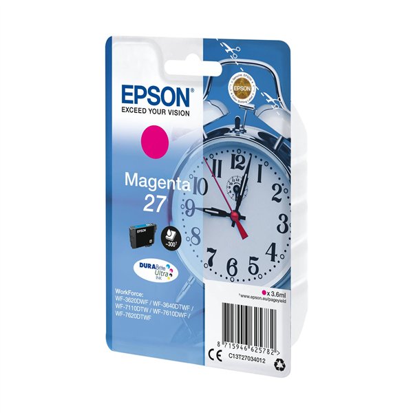 Epson DURABrite Ultra Ink 27 cartuccia magenta T 2703