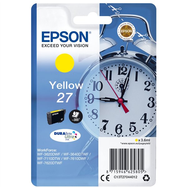 Epson DURABrite Ultra Ink 27 cartuccia giallo T 2704