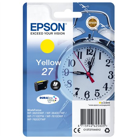 Epson DURABrite Ultra Ink 27 cartuccia giallo T 2704
