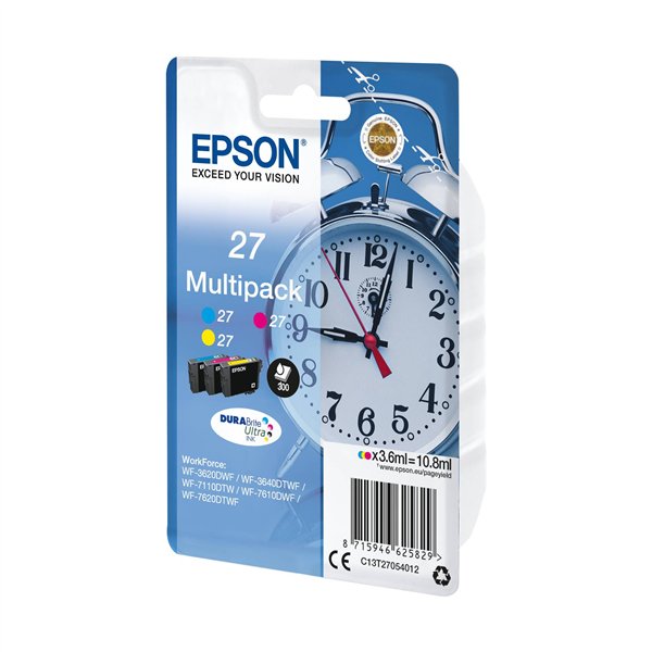 Epson DURABrite Ultra Ink Multipack (3 colori) T 27 T 2705