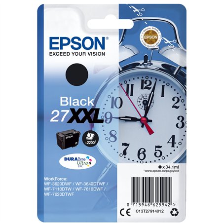Epson DURABrite Ultra Ink 27 XXL cartuccia nero T 2791