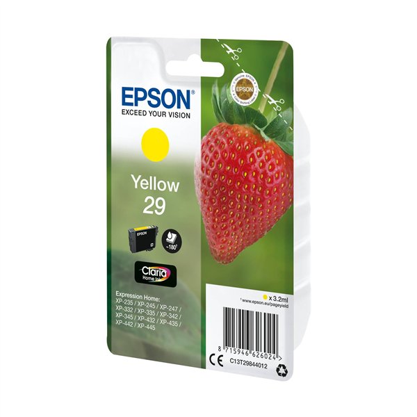 Epson cartuccia giallo Claria Home 29            T 2984