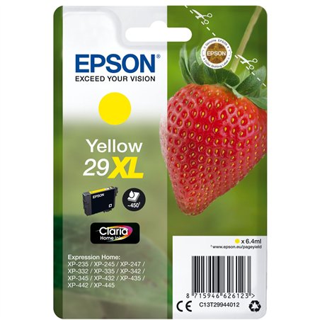 Epson cartuccia XL giallo Claria Home 29            T 2994