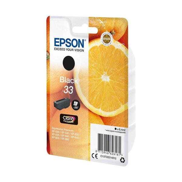 Epson cartuccia nero Claria Premium 33         T 3331