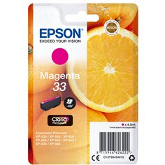 Epson cartuccia magenta Claria Premium 33         T 3343
