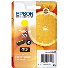Epson cartuccia giallo Claria Premium 33         T 3344
