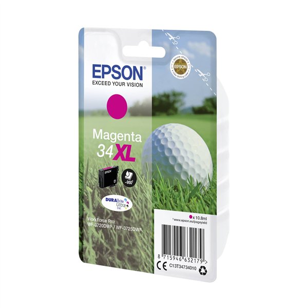 Epson cartuccia magenta DURABrite Ultra Ink 34 XL T 3473