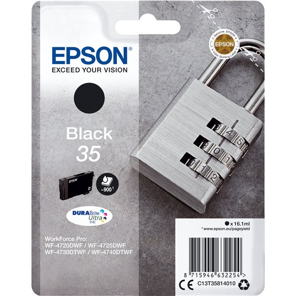 Epson cartuccia nero DURABrite Ultra Ink 35    T 3581