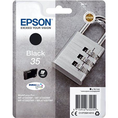 Epson cartuccia nero DURABrite Ultra Ink 35    T 3581