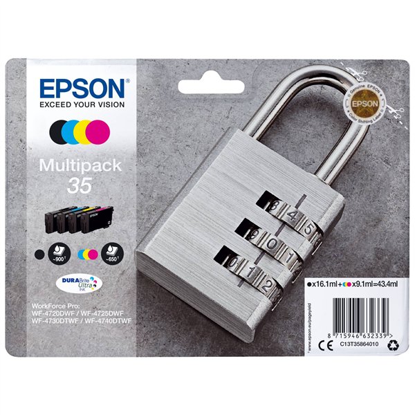 Epson DURABrite Ultra Multipack (4 colori) 35             T 3586